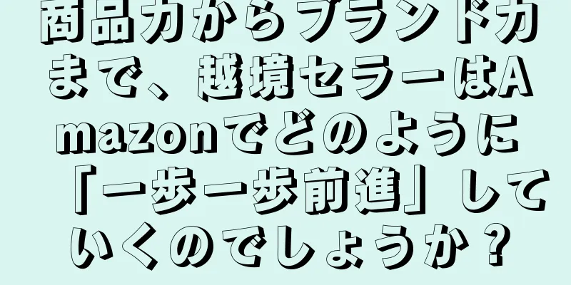 商品力からブランド力まで、越境セラーはAmazonでどのように「一歩一歩前進」していくのでしょうか？