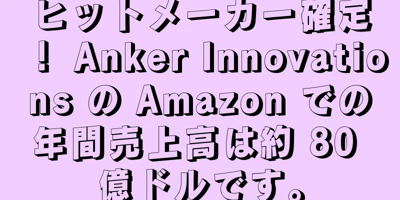 ヒットメーカー確定！ Anker Innovations の Amazon での年間売上高は約 80 億ドルです。