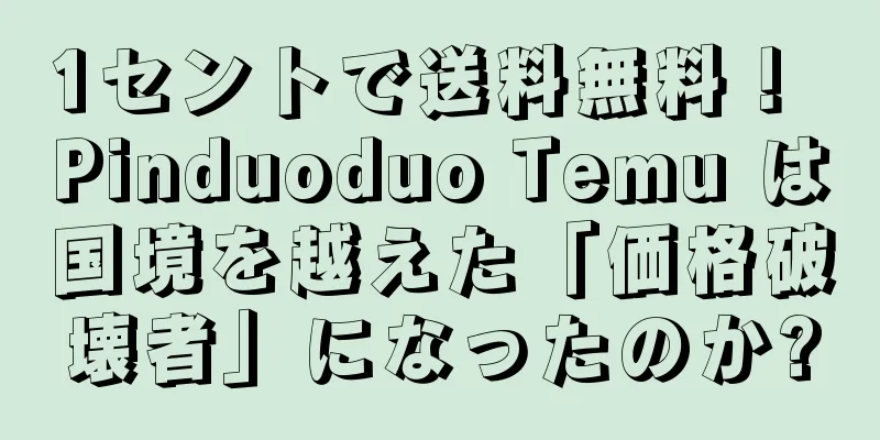 1セントで送料無料！ Pinduoduo Temu は国境を越えた「価格破壊者」になったのか?