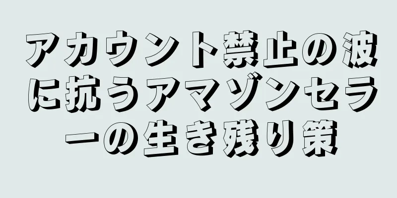アカウント禁止の波に抗うアマゾンセラーの生き残り策