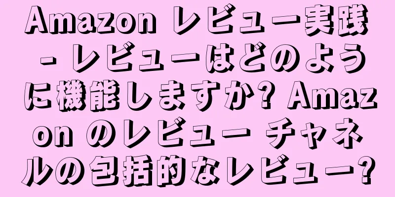 Amazon レビュー実践 - レビューはどのように機能しますか? Amazon のレビュー チャネルの包括的なレビュー?