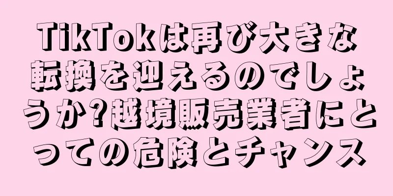 TikTokは再び大きな転換を迎えるのでしょうか?越境販売業者にとっての危険とチャンス