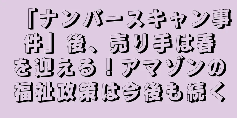 「ナンバースキャン事件」後、売り手は春を迎える！アマゾンの福祉政策は今後も続く