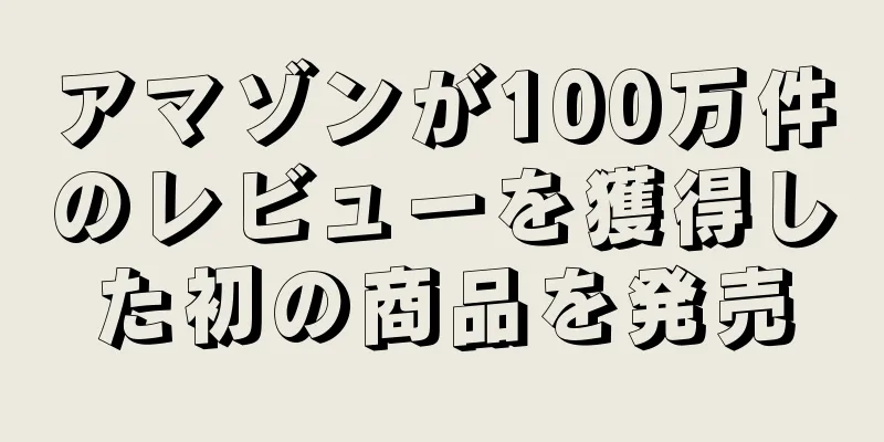 アマゾンが100万件のレビューを獲得した初の商品を発売