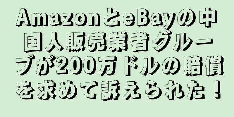 AmazonとeBayの中国人販売業者グループが200万ドルの賠償を求めて訴えられた！