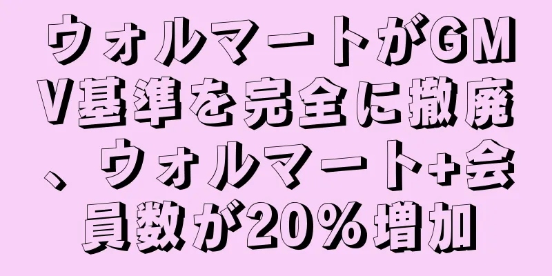 ウォルマートがGMV基準を完全に撤廃、ウォルマート+会員数が20%増加