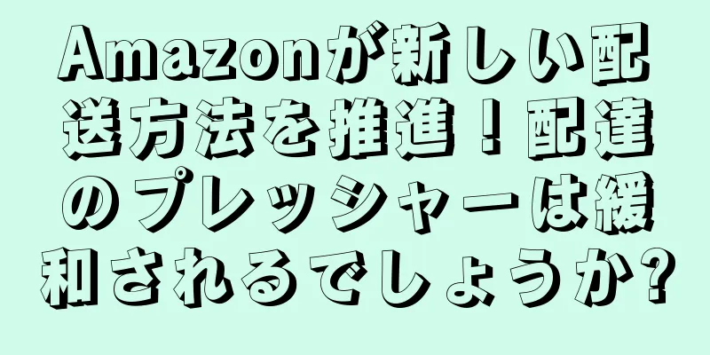 Amazonが新しい配送方法を推進！配達のプレッシャーは緩和されるでしょうか?