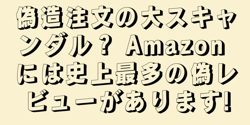 偽造注文の大スキャンダル？ Amazon には史上最多の偽レビューがあります!