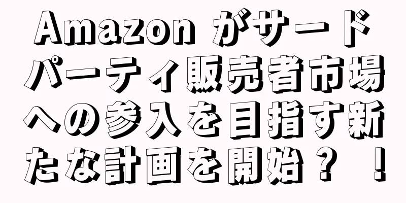 Amazon がサードパーティ販売者市場への参入を目指す新たな計画を開始？ ！