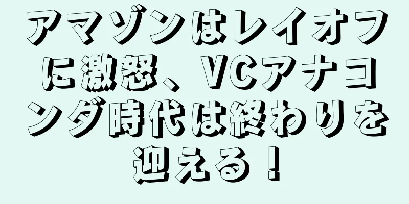 アマゾンはレイオフに激怒、VCアナコンダ時代は終わりを迎える！