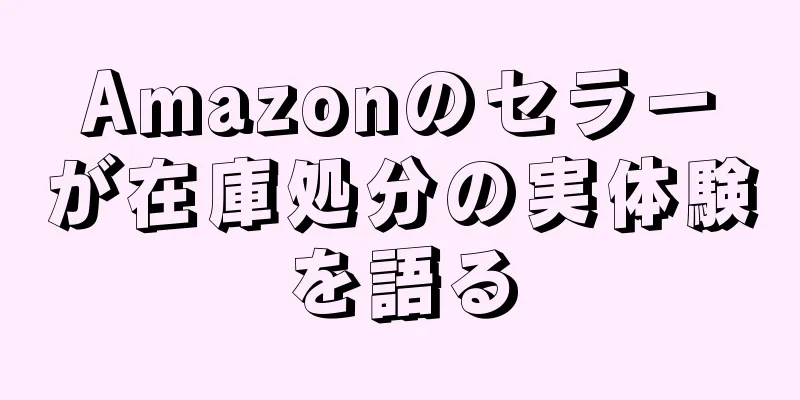 Amazonのセラーが在庫処分の実体験を語る