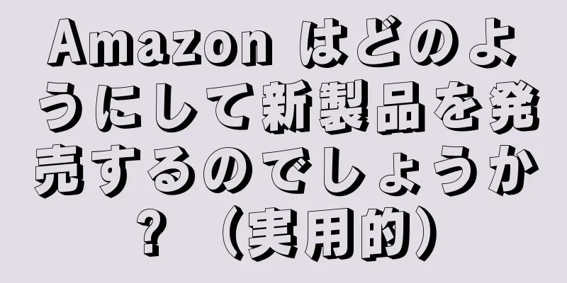 Amazon はどのようにして新製品を発売するのでしょうか? （実用的）