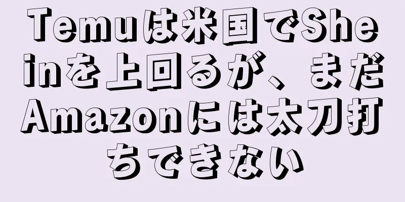 Temuは米国でSheinを上回るが、まだAmazonには太刀打ちできない
