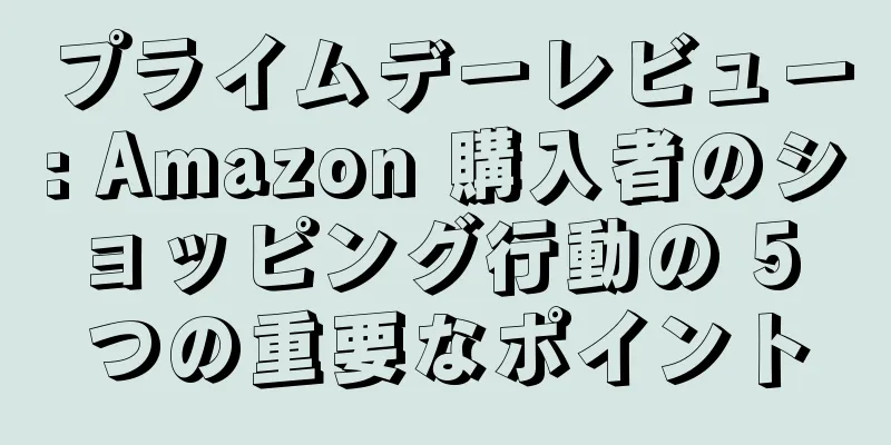 プライムデーレビュー: Amazon 購入者のショッピング行動の 5 つの重要なポイント