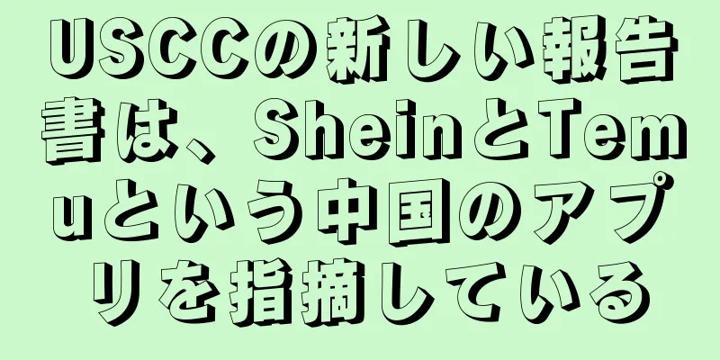 USCCの新しい報告書は、SheinとTemuという中国のアプリを指摘している