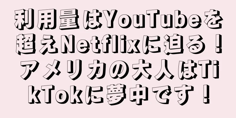 利用量はYouTubeを超えNetflixに迫る！アメリカの大人はTikTokに夢中です！