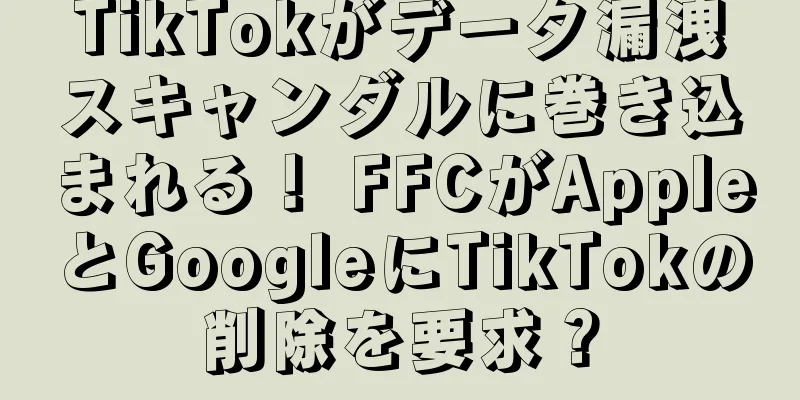 TikTokがデータ漏洩スキャンダルに巻き込まれる！ FFCがAppleとGoogleにTikTokの削除を要求？