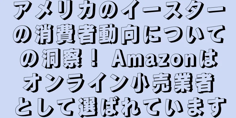 アメリカのイースターの消費者動向についての洞察！ Amazonはオンライン小売業者として選ばれています