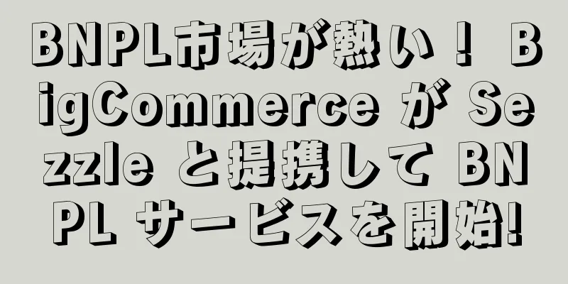 BNPL市場が熱い！ BigCommerce が Sezzle と提携して BNPL サービスを開始!