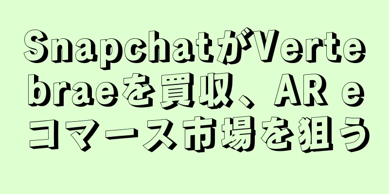 SnapchatがVertebraeを買収、AR eコマース市場を狙う