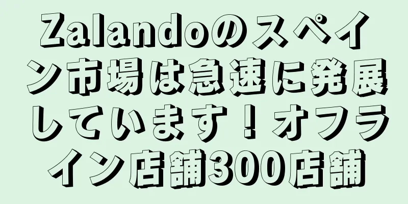 Zalandoのスペイン市場は急速に発展しています！オフライン店舗300店舗