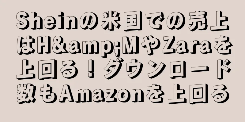 Sheinの米国での売上はH&MやZaraを上回る！ダウンロード数もAmazonを上回る