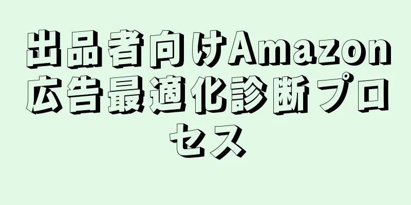出品者向けAmazon広告最適化診断プロセス