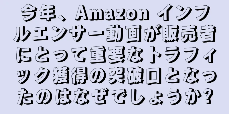 今年、Amazon インフルエンサー動画が販売者にとって重要なトラフィック獲得の突破口となったのはなぜでしょうか?