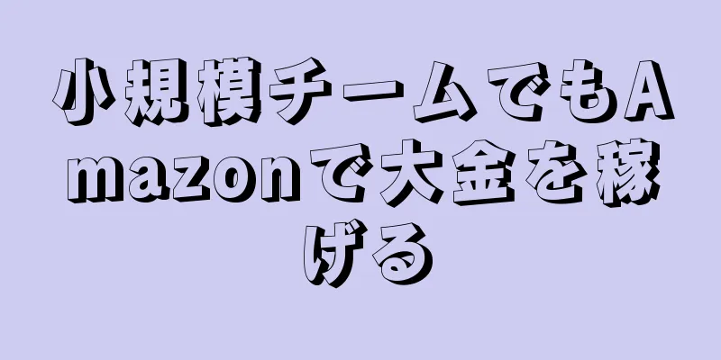 小規模チームでもAmazonで大金を稼げる