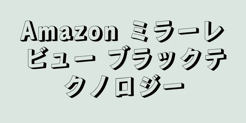 Amazon ミラーレビュー ブラックテクノロジー