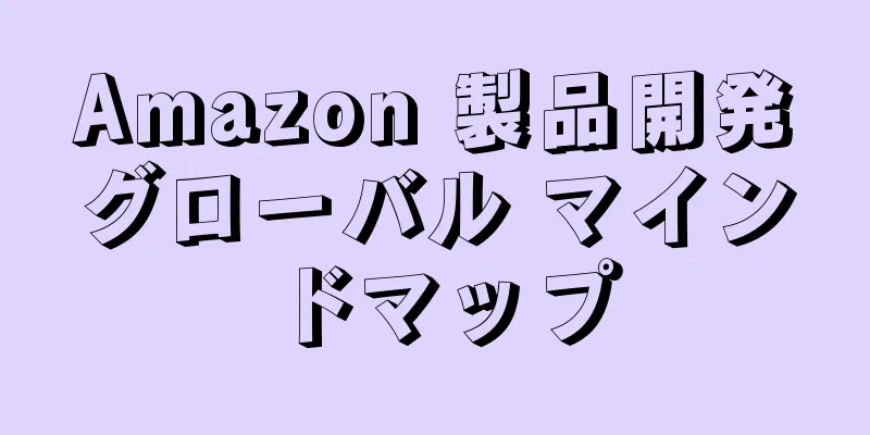 Amazon 製品開発グローバル マインドマップ