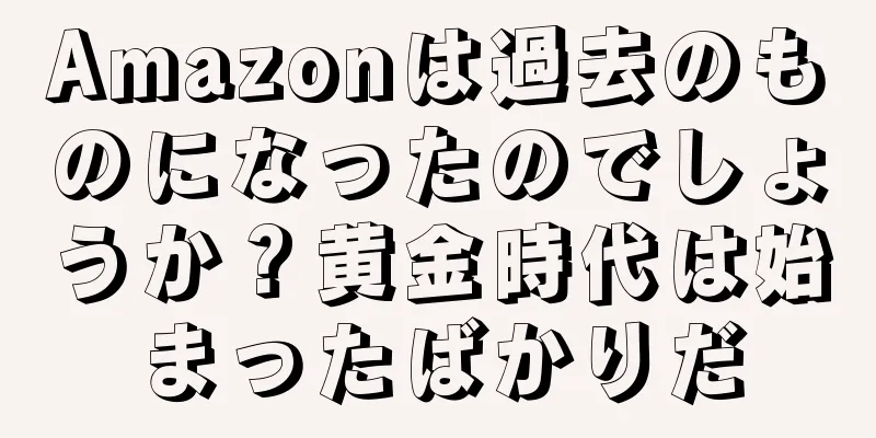 Amazonは過去のものになったのでしょうか？黄金時代は始まったばかりだ