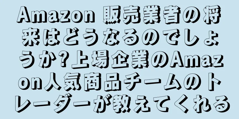 Amazon 販売業者の将来はどうなるのでしょうか?上場企業のAmazon人気商品チームのトレーダーが教えてくれる