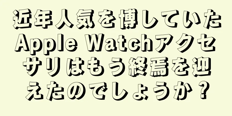 近年人気を博していたApple Watchアクセサリはもう終焉を迎えたのでしょうか？