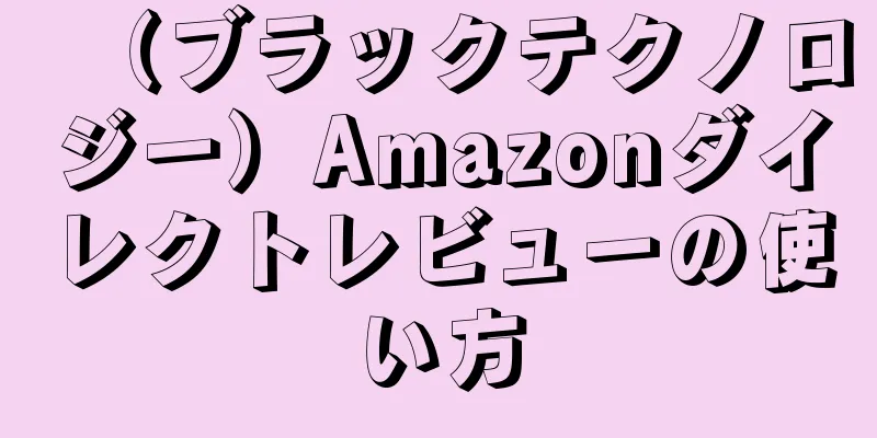 （ブラックテクノロジー）Amazonダイレクトレビューの使い方