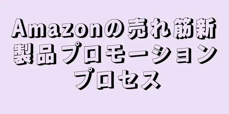 Amazonの売れ筋新製品プロモーションプロセス