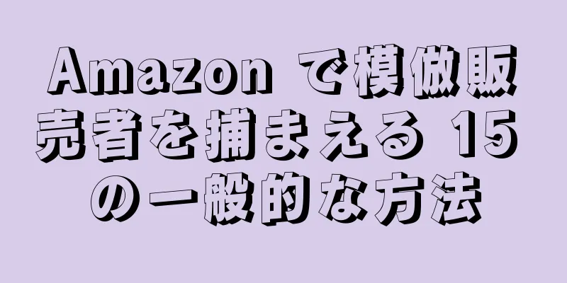 Amazon で模倣販売者を捕まえる 15 の一般的な方法
