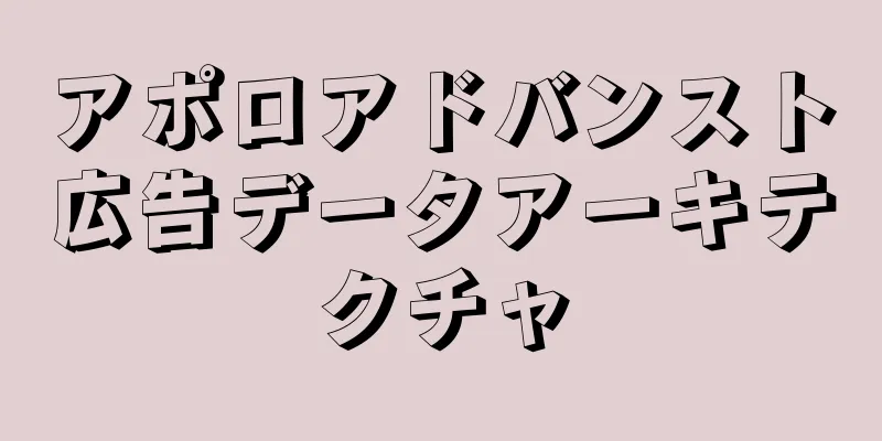 アポロアドバンスト広告データアーキテクチャ